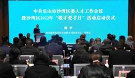 以高質(zhì)量人才保障助推企業(yè)高質(zhì)量發(fā)展，周平董事長參加區(qū)委人才工作會并發(fā)言